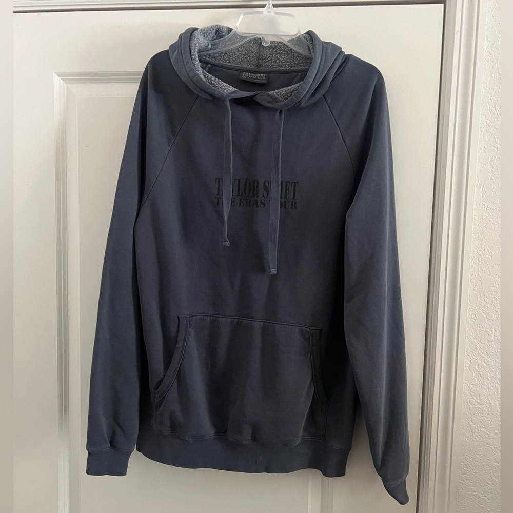 Taylor Swift The Eras Tour 2023 Washed Blue Hoodie in Size XS